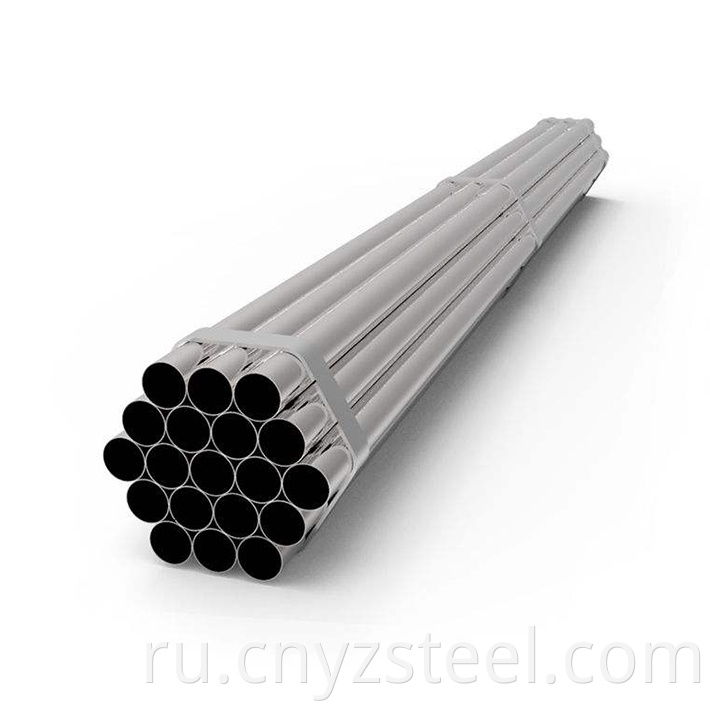 Galvanized steel tubes